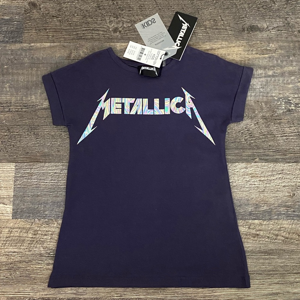 BRAND NEW w/tags! Kids' Metallica Blue T-Shirt